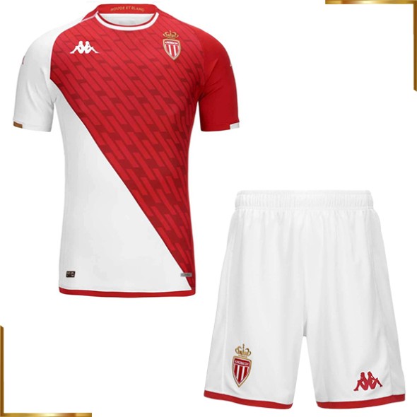Camiseta AS Monaco Niño 2023/2024 Primera Equipacion