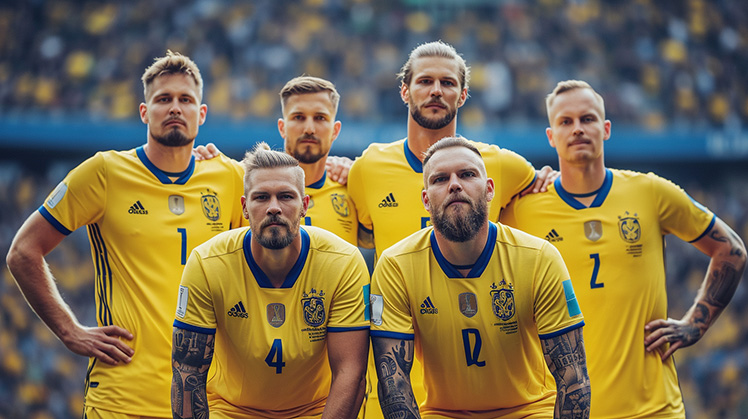Camiseta Suecia 2024